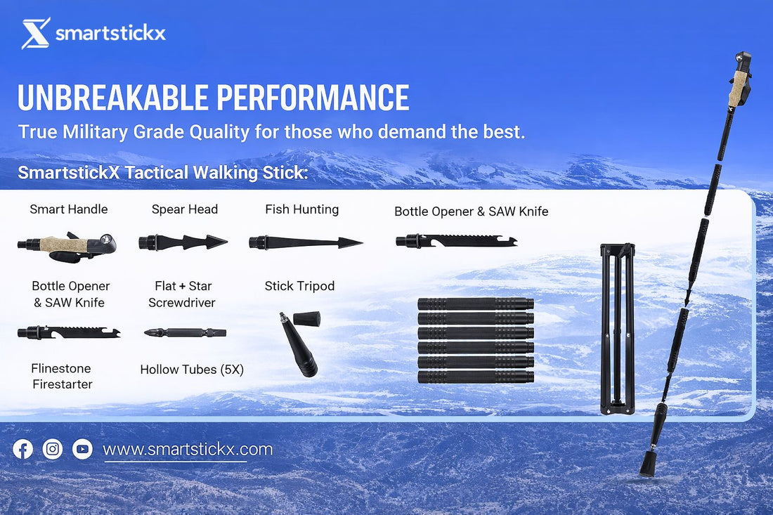 The New Standard in Hiking Gear: Why Tactical Hiking Sticks Matter More Than Ever