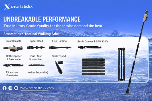 The New Standard in Hiking Gear: Why Tactical Hiking Sticks Matter More Than Ever