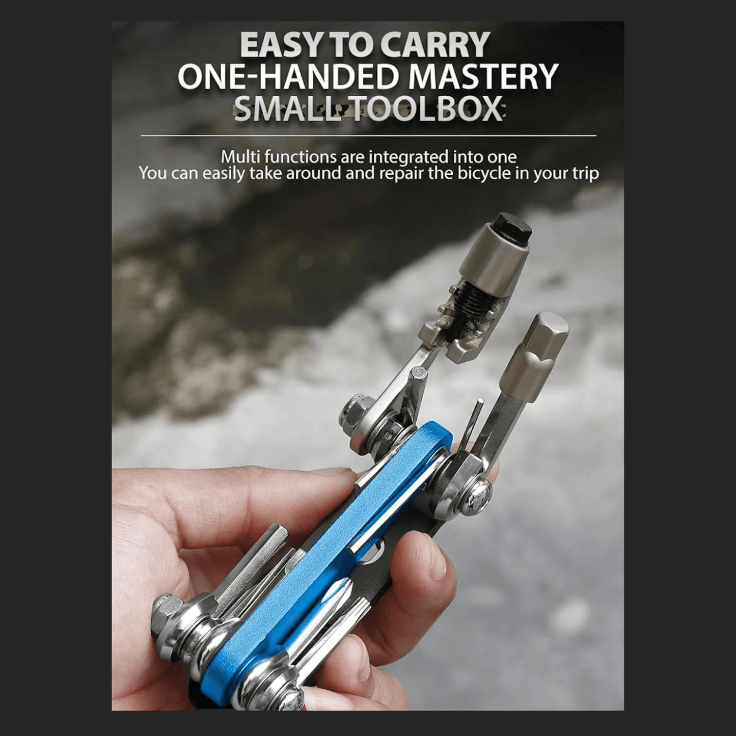 Bike Repair Tool Kit – 11 - in - 1 - SmartstickX