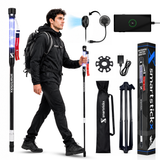 Self Defense Stick with Stun Gun - The Ultimate Self-Defense, Light & Power Companion for Every Adventure