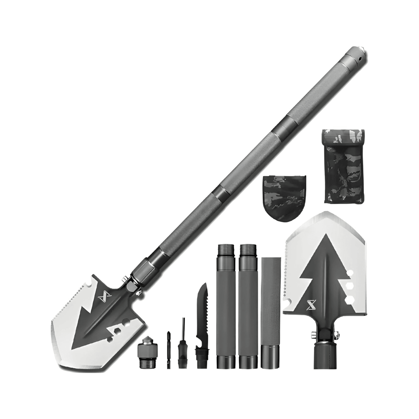Military Grade Shovel - 13 in 1 - SmartstickX